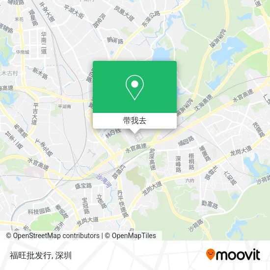 福旺批发行地图