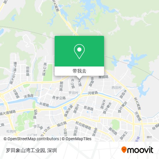罗田象山湾工业园地图