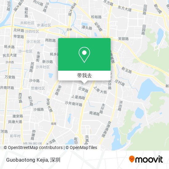 Guobaotong Kejia地图