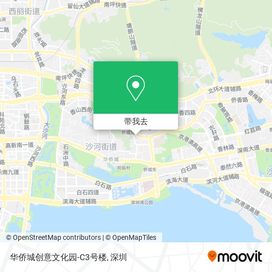 华侨城创意文化园-C3号楼地图
