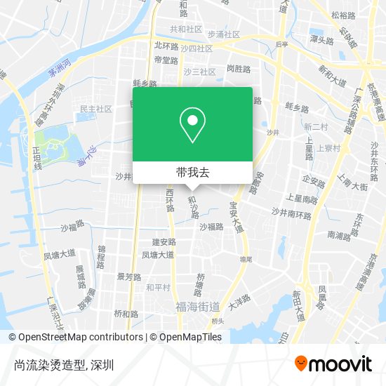 尚流染烫造型地图