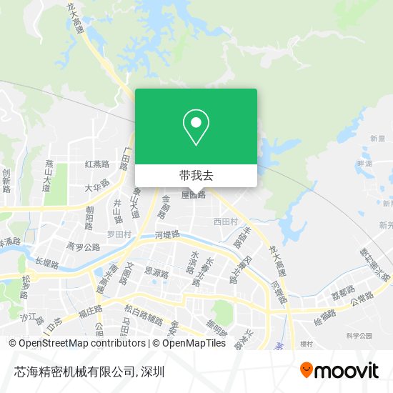 芯海精密机械有限公司地图