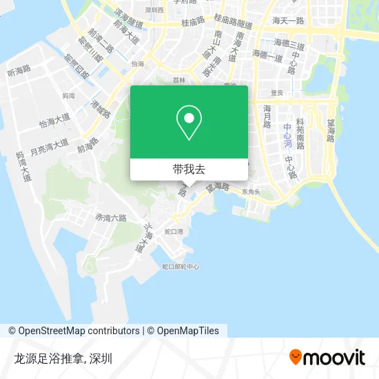 龙源足浴推拿地图