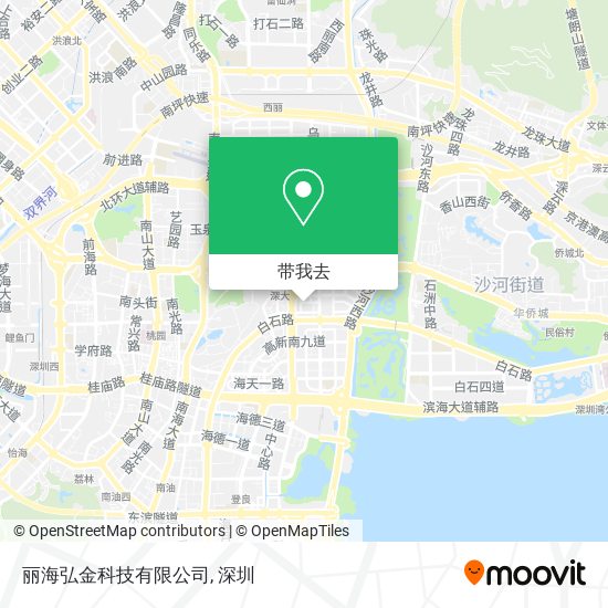 丽海弘金科技有限公司地图