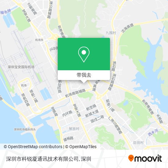 深圳市科锐凝通讯技术有限公司地图