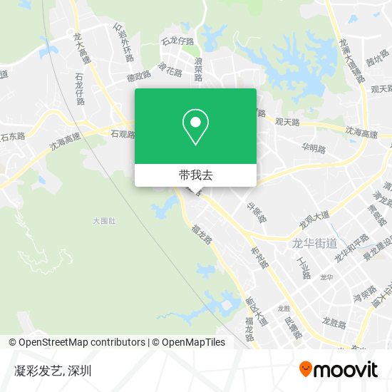 凝彩发艺地图