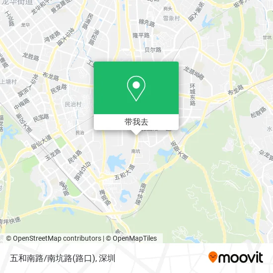 五和南路/南坑路(路口)地图