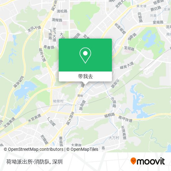 荷坳派出所-消防队地图