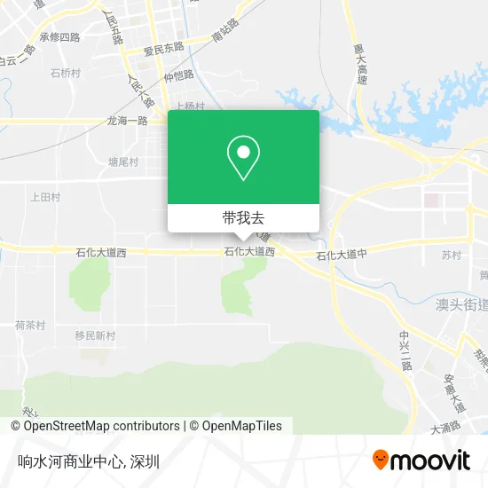 响水河商业中心地图