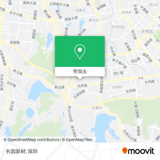 长园新材地图