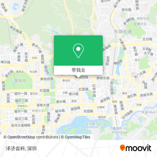 泽济齿科地图