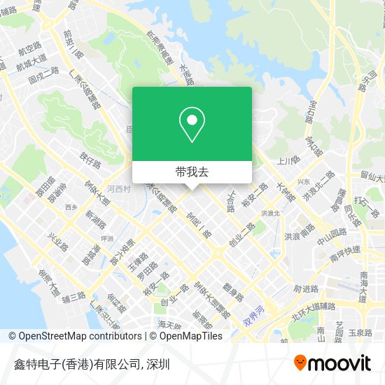 鑫特电子(香港)有限公司地图