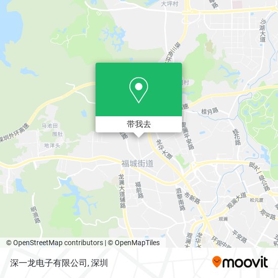 深一龙电子有限公司地图