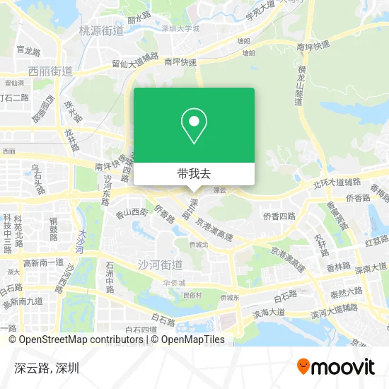 深云路地图