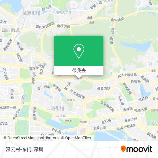 深云村-东门地图