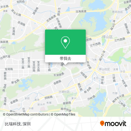 比瑞科技地图
