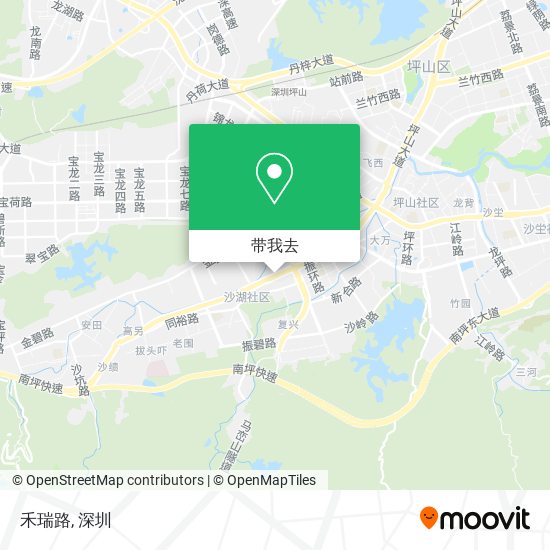 禾瑞路地图