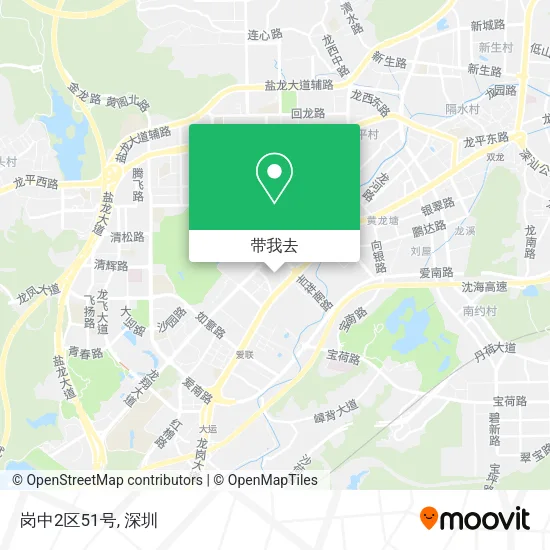 岗中2区51号地图