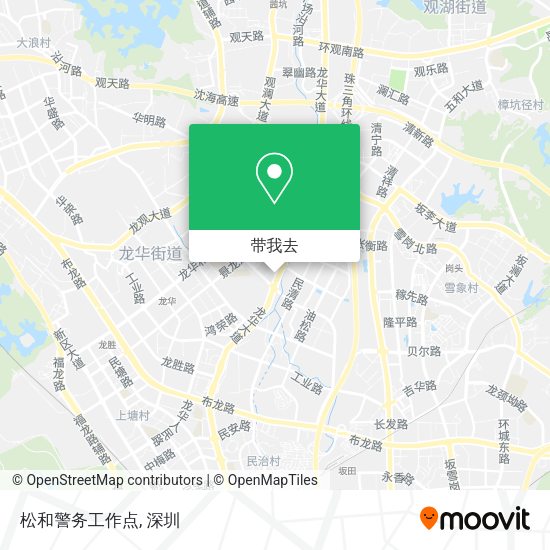 松和警务工作点地图