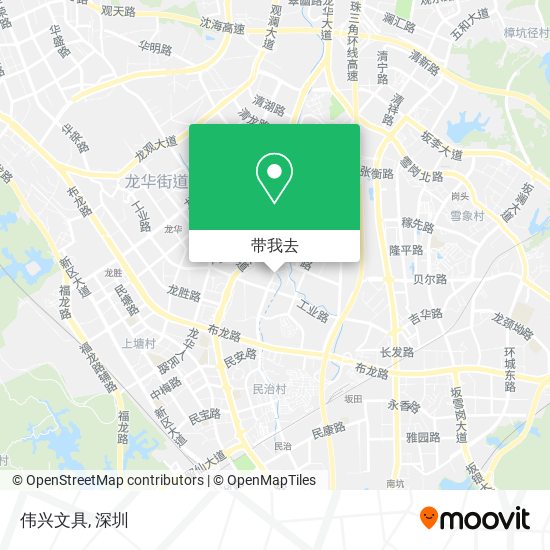 伟兴文具地图