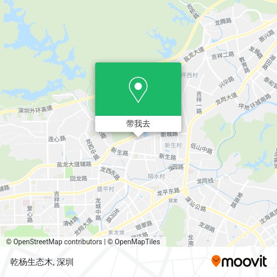 乾杨生态木地图