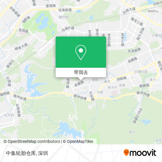中集轮胎仓库地图