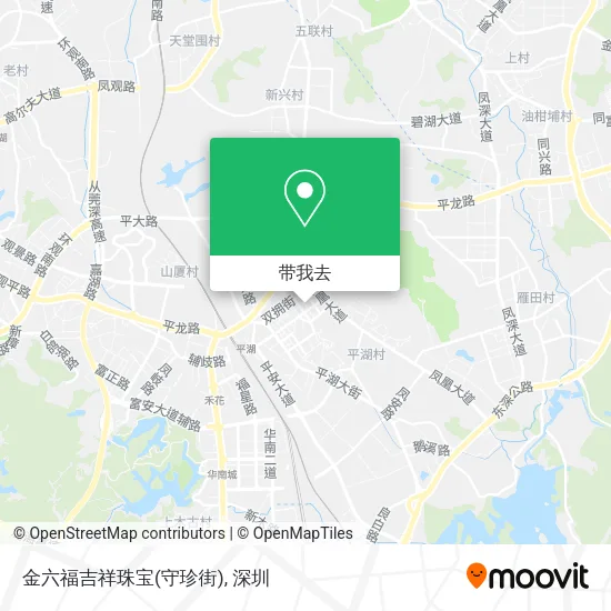 金六福吉祥珠宝(守珍街)地图