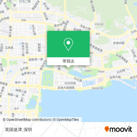英国迷津地图