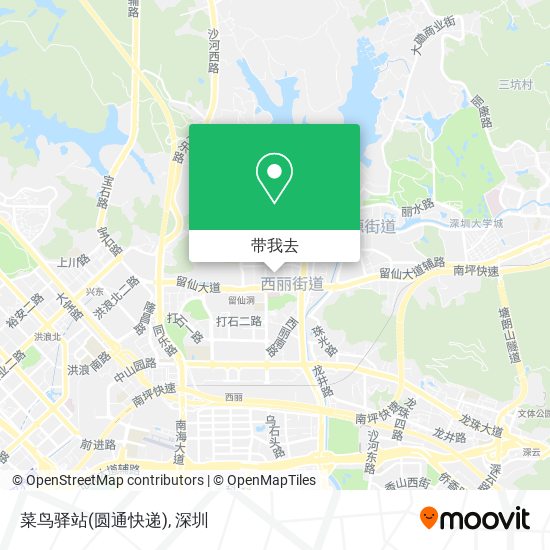 菜鸟驿站(圆通快递)地图