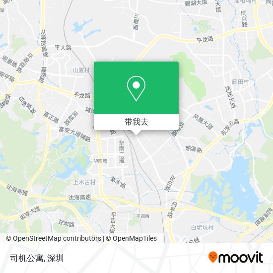 司机公寓地图