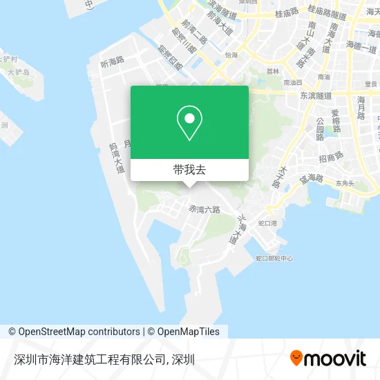 深圳市海洋建筑工程有限公司地图
