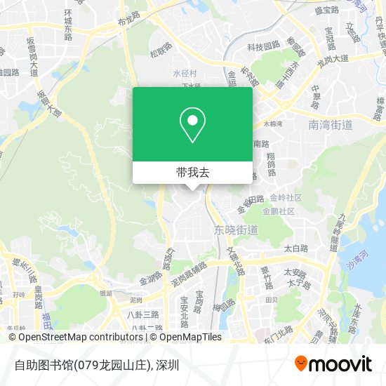 自助图书馆(079龙园山庄)地图