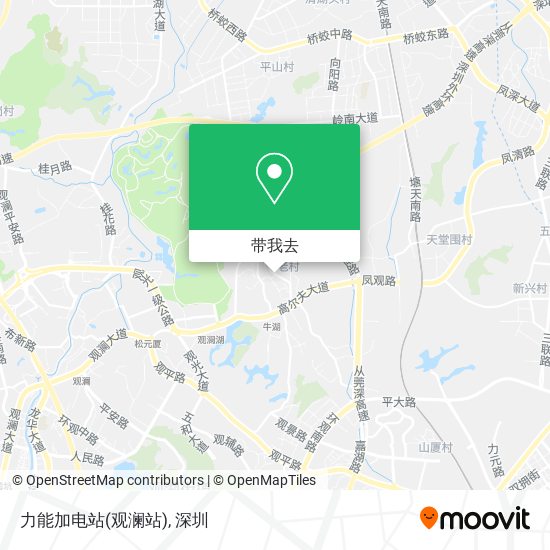 力能加电站(观澜站)地图