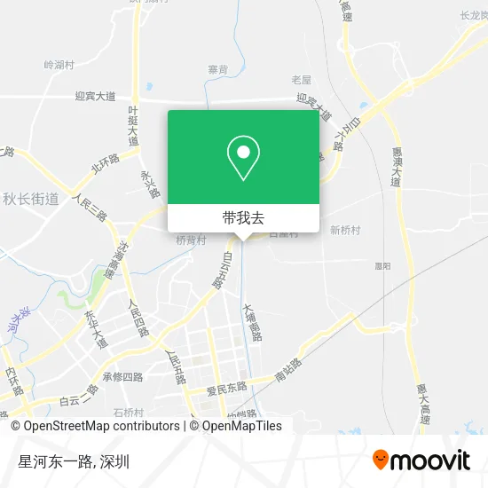 星河东一路地图