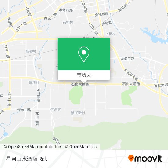 星河山水酒店地图
