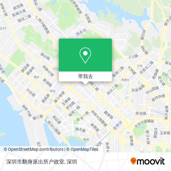 深圳市翻身派出所户政室地图