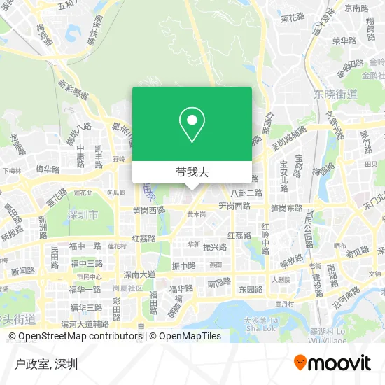 户政室地图