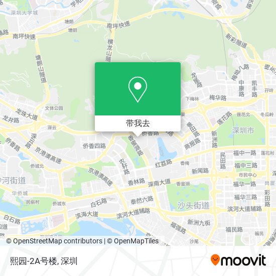 熙园-2A号楼地图
