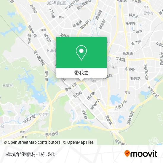 樟坑华侨新村-1栋地图