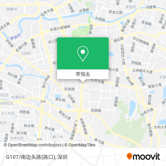 G107/南边头路(路口)地图