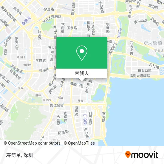 寿简单地图