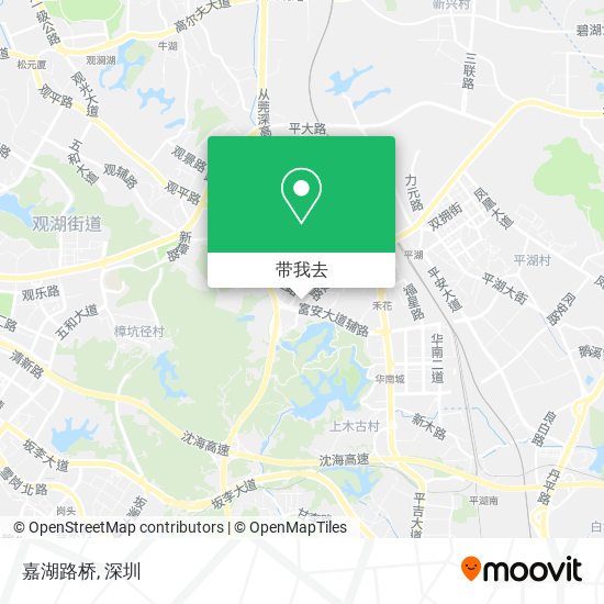 嘉湖路桥地图