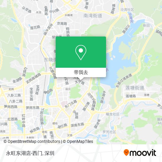 永旺东湖店-西门地图