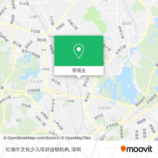 红领巾文化少儿培训连锁机构地图