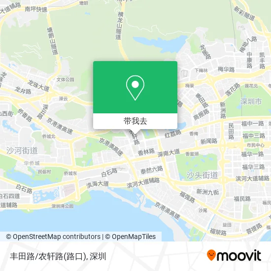 丰田路/农轩路(路口)地图