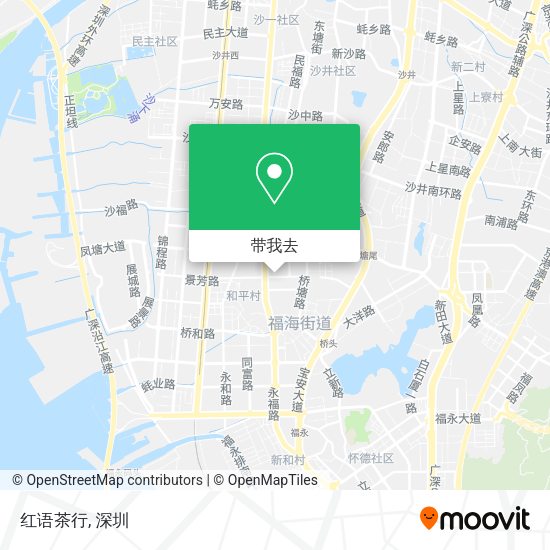 红语茶行地图