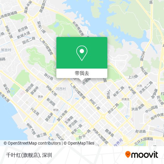 千叶红(旗舰店)地图
