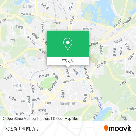 宏德辉工业园地图