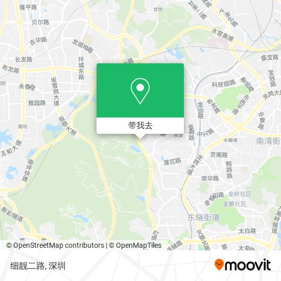 细靓二路地图