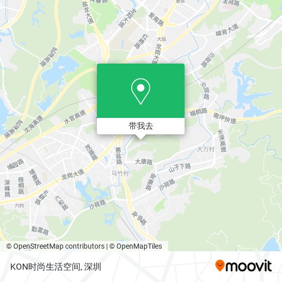 KON时尚生活空间地图
